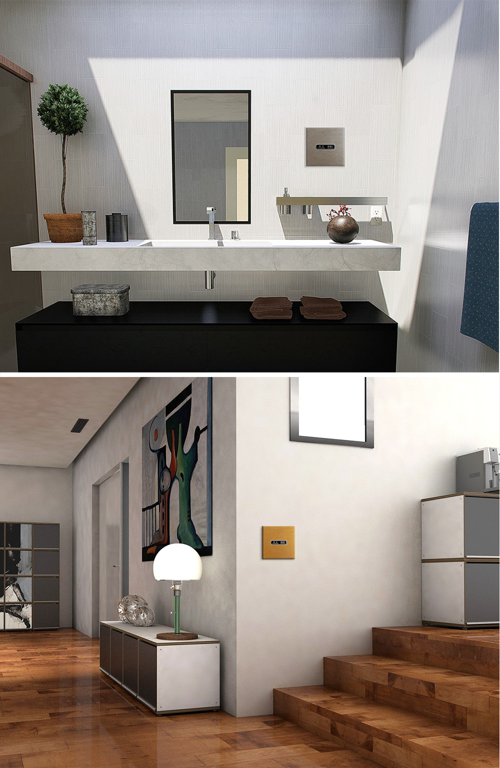 智能開關(guān)面板使用場景 智能開關(guān)面板使用場景