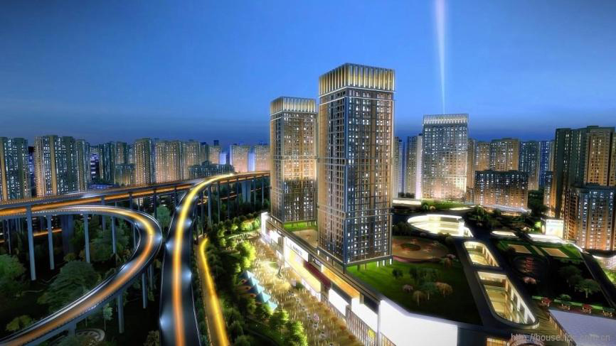 武漢奧山世紀(jì)廣場智能照明系統(tǒng)案例